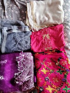 Blouses (5), SalwarSuit(3) And Dupatta(4) Kurti 2
