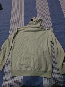 Zara light green Hoodie