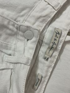 White Denim Jeans