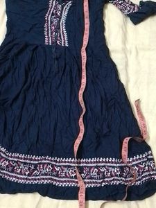 Blue Short Dress
