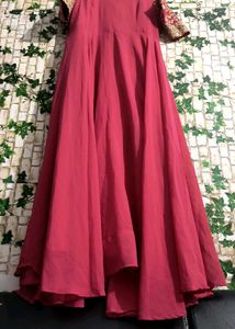 Beautiful😍desighner Anarkali Duptta Set