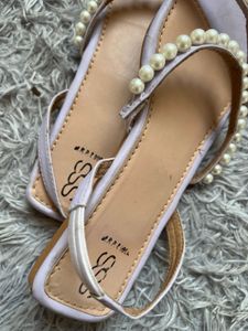 Lavender Pearl Sandals