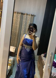 Navy Blue Embellished Dress🦋💙🦋❤️