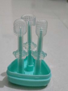 Toothbrush For Baby, Silicon Brush