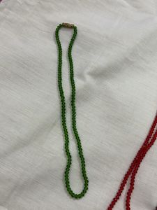 Set Of 4 Crystal Bead Necklace
