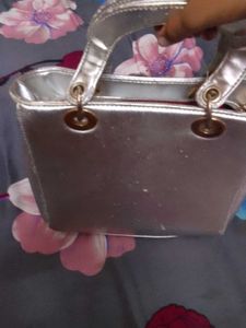 Silver Handbag