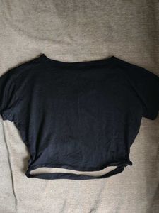 Black Crop Top