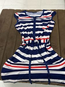 Striped Casual Dress