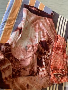 Tie Dye Print Lahenga