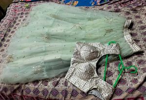 Floral Lehenga Choli With Beautiful Dupatta