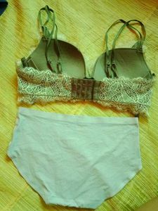 Lace Bralette &amp; Panty Set