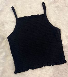 Sleek Black Cami Top