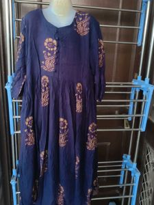 Elegant Floral Print Kurta Set
