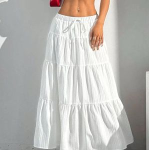 Flared Long Skirt