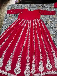 Elegant Anarkali kurti with legging
