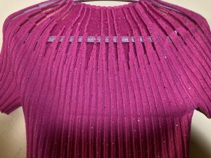 Pink Pleated Top (best For Dandiya Nights)
