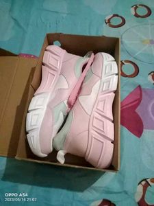 Layasa Pink &amp; Mint Sneakers