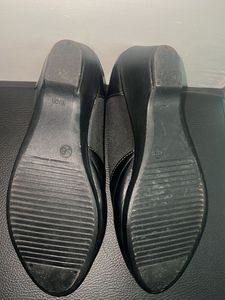 Black Wedge Stylish Pumps