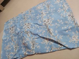 Single Bed Blue Floral Bedding Set.