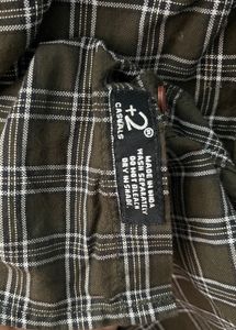 Mens Casual Check Shirt