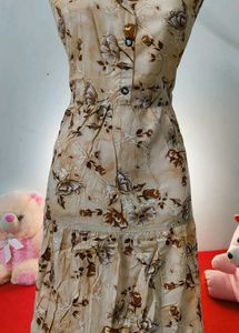 Floral Button-Down Kurta