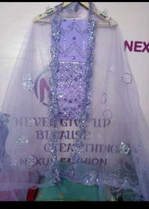 Beautiful Net Dress Material