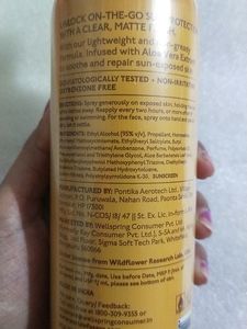Asaya Sunscreen Spray 65+Spf Pa+++