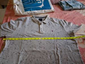 Grey Color Cotton T - Shirt Hardly Worn .
