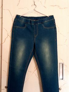 New Denim Jeggings 30 Navy Blue
