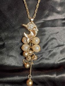 Vintage Dolphin Necklace