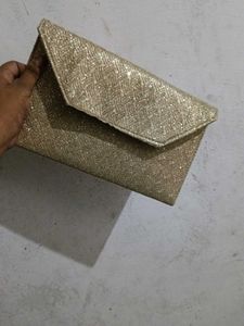 Sparkly Gold Clutch