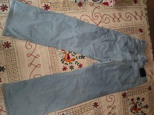 High-Waisted Wide Leg Jeans