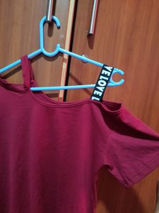 Oversized, One Shoulder Top