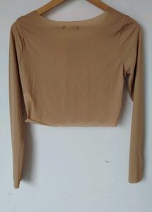 Shein Ruched Front Crop Top