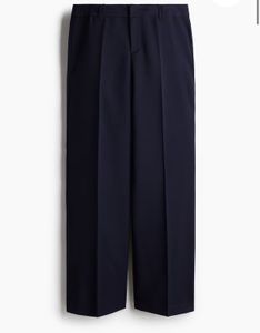 H&M Navy flared Trousers *FREE SHIPPING