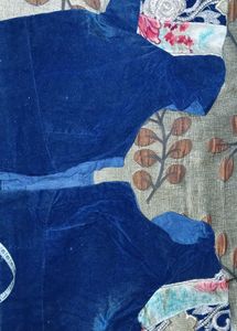 Blue Velvet Blouse
