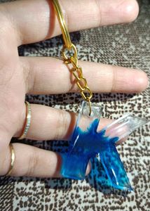 Resin &#39;V&#39;, &#39;P&#39;, &#39;O&#39;, &#39;K, Initial Keychain