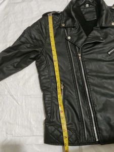 Black Biker Jacket 3