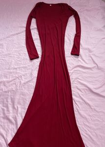 Red Maxi Dress