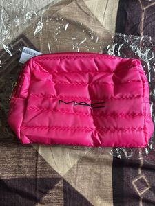 MAC Pink Puffy Pouch