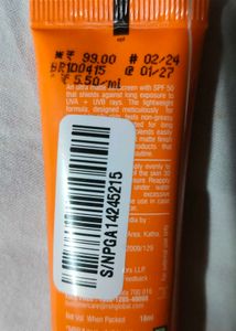 Joy Mattifying SPF 50 PA++++ Sunscreen (Trial)