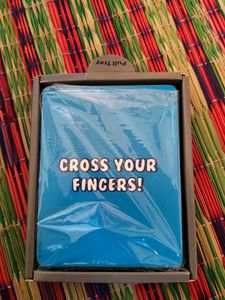 Cross Your Fingers Gaming Card
