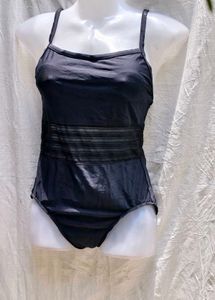 121. Chic Black One Piece Swimsuit