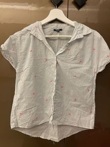 Flamingo Striped Shirt