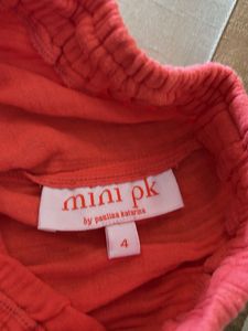 Cute Coral Kids Outfit