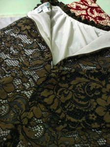 Shopers Stop  Lace High Neck Top