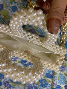 Pearl Beaded Handbag