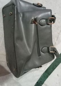 Grey Colour Handbag
