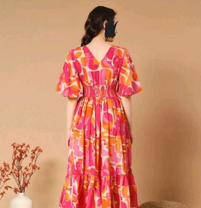Zwerlon Floral Maxi Dress