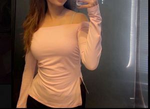 Pink Off-Shoulder Top